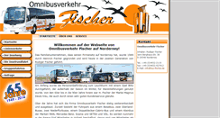 Desktop Screenshot of bus-fischer.de